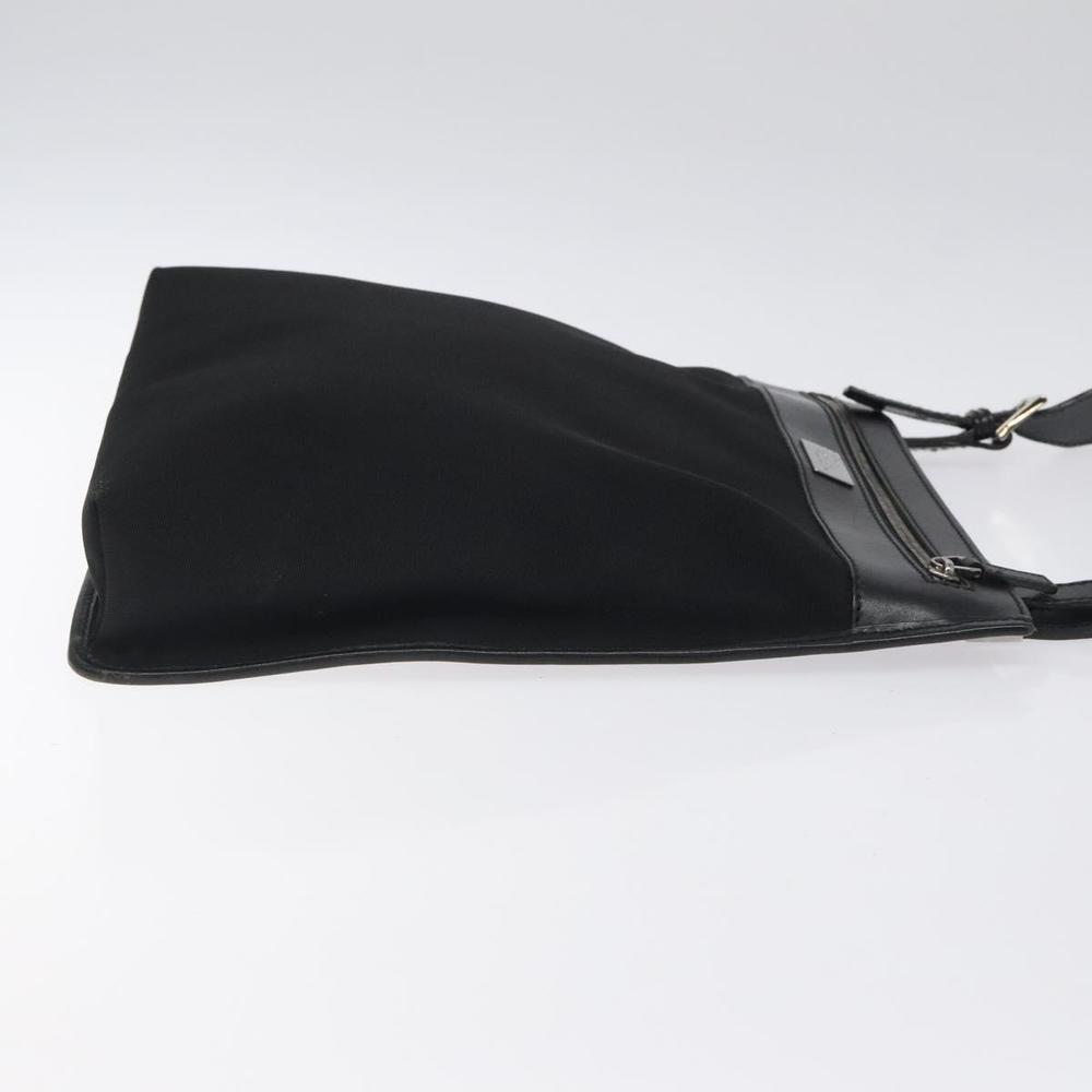 GUCCI Shoulder Bag Nylon Black Silver 92560 Auth ep8886 - Picture 3 of 16